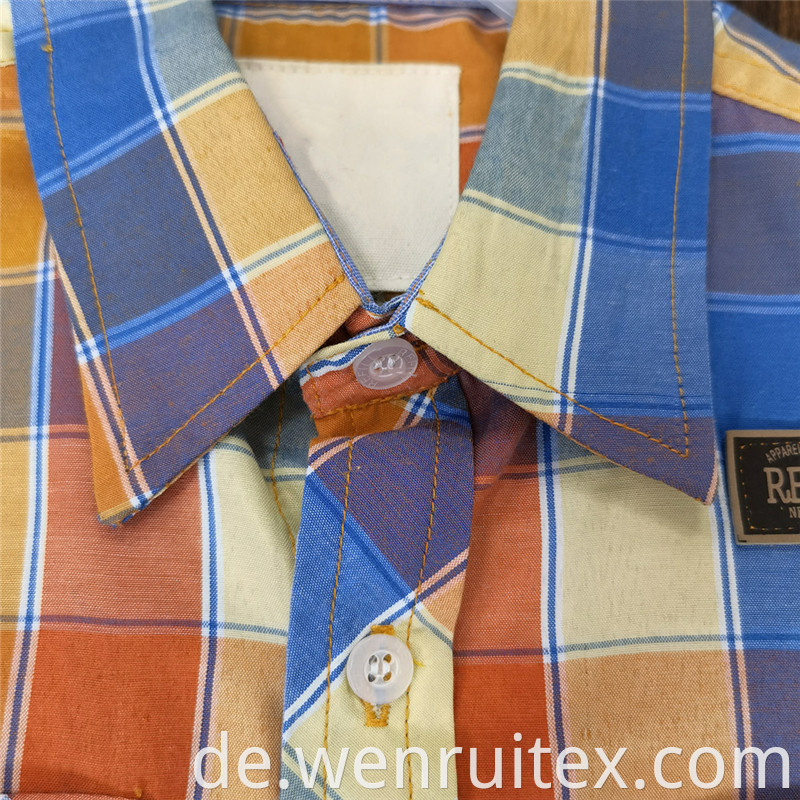 Cotton Shirting Printed Checked Normal Shirts